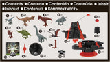 EPOCH Games - Jurassic World Trembling Volcano 7509 Jeu de société dinosaure pour enfants à partir de 4 ans