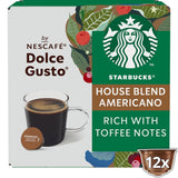 Mélange maison STARBUCKS par Nescafé Dolce Gusto, Mittlere Röstung, Kaffeekapseln 6 x 12 (72 Kapseln)