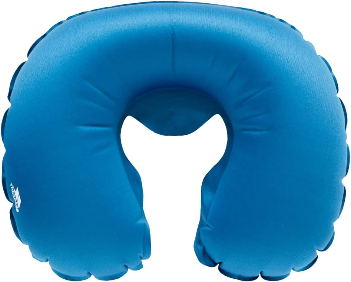 Trespass Inflight Coussin Cervical Gonflable, Bleu, Taille Unique, UUACMIM30007_BLUEACH Oreillers de Voyage Naty Shop Bleu Taille Standard
