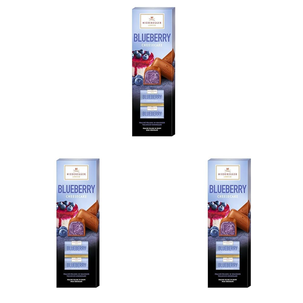 Niederegger Classic Chocolat "Cheesecake aux Myrtilles" 100g