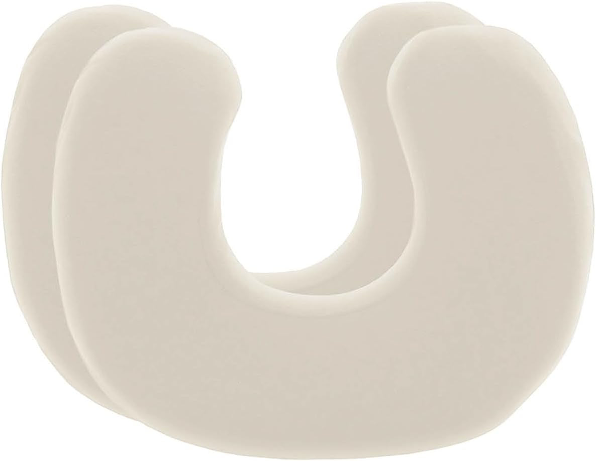 Taie d'oreiller noire, lot de 2, parfaite pour les oreillers cervicaux ANDAR, coton maco (double jersey), pas de repassage et séchage en machine, lot de 2 taies d'oreiller zippées, certifié Oeko-Tex Oreillers orthopédiques cervicaux Naty Shop Ivoire-blanc / Ivoire