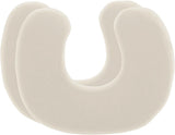 Taie d'oreiller noire, lot de 2, parfaite pour les oreillers cervicaux ANDAR, coton maco (double jersey), pas de repassage et séchage en machine, lot de 2 taies d'oreiller zippées, certifié Oeko-Tex Oreillers orthopédiques cervicaux Naty Shop Ivoire-blanc / Ivoire