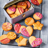 Funcakes Mix Für Kekse: Einfach Zu Verwendende, Knusprige Und Knusprige Kekse, Perfekt Zum Dekorieren Mit Fondant- Ouder Royal Icing, Auch Als Tortenkruste Geeignet, Halal., 1 Kg Mélange pour la pâtisserie et la cuisine Naty Shop