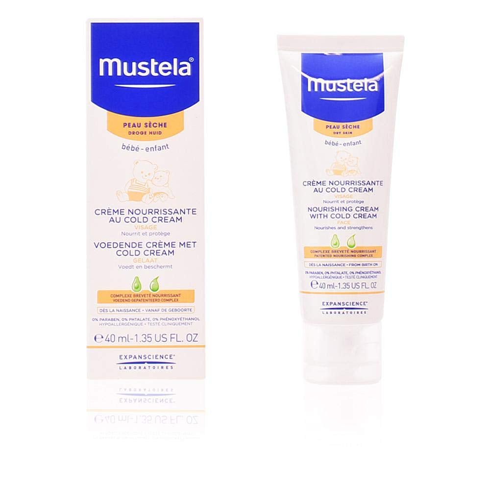 Bébé Crème Visage Nourrissante au Cold Cream Peaux Sèches 40 Ml Enfants - Bains et Soin Naty Shop Default title
