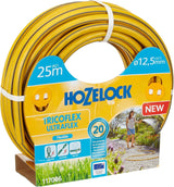 HOZELOCK - Tuyau Tricoflex Ultraflex Ø 12,5 mm (1/2") 20 M : Tuyau d'arrosage flexible, résistant aux intempéries, résistant à la torsion et à la flexion, composé à 40 % de PVC recyclé [117002], jaune