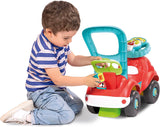 Clementoni - 17747 - Nicolò Go Go 3 en 1 - Voiture équestre, enceinte électronique d'apprentissage, premiers pas, lumières et sons, jeu pour les 1 an - Made in Italy Bebe Toys Naty Shop