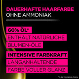 Garnier Olia Hair Color 6.0 Châtain Clair + Traitement Réparateur True Treasures (340 ml) pour cheveux abîmés - coloration sans ammoniaque, huiles naturelles, couvrant les cheveux gris, miel et cire d'abeille, moins de casse Teinture capillaire Naty Shop