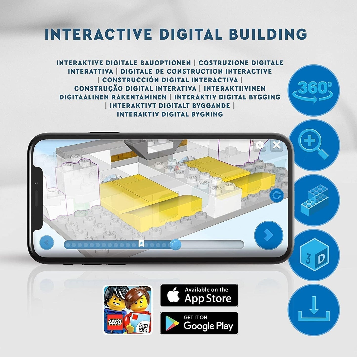 Jouet tour LEGO Wicked Welcome to Emerald City, mini-poupées Glinda et Elphaba, cadeau pour les cinéphiles et les filles et garçons à partir de 9 ans qui aiment les maisons de poupées 75684 Jeux de construction Besuche den LEGO-Store