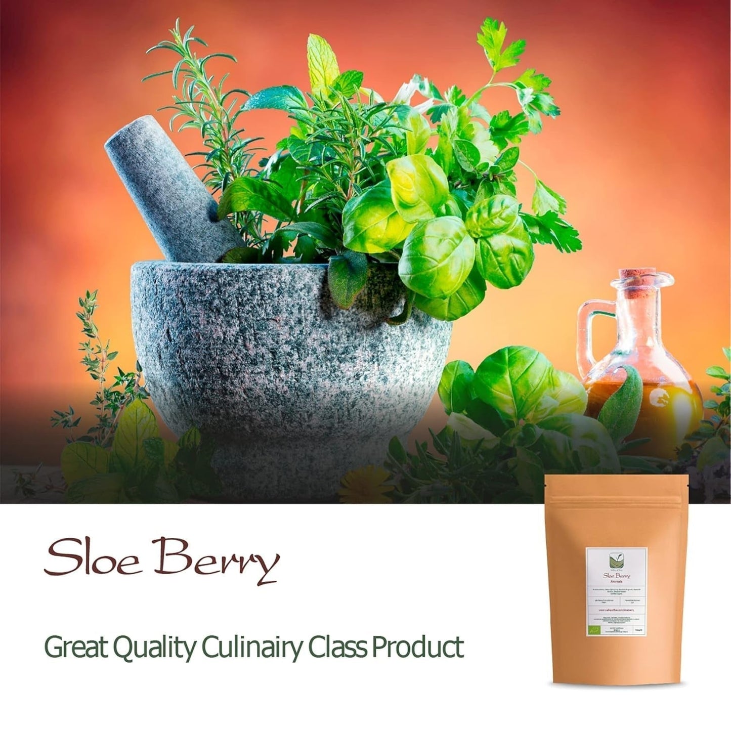 Baies séchées de Blackthorn Qualité Bio - Baies de Blackthorn - Baies de Blackthorn Baies de Blackthorn Blackthorn Bio Produits déshydratés Naty Shop