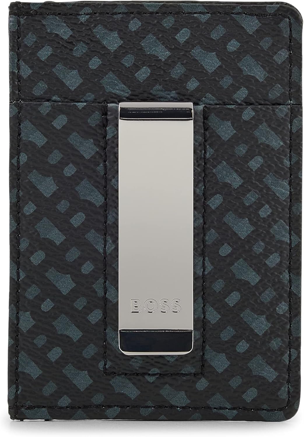 BOSS Byron_Money Clip Clip pour hommes Black1 Naty Shop Portefeuille pour hommes