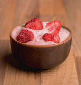 Fraises lyophilisées BRIX | Fraises naturelles 75 g | Great Taste Award pour les fruits séchés et lyophilisés | Sans OGM, sans gluten, végétalien, vitamines retenues Naty Shop Produits déshydratés