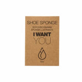 Éponge à chaussures d'hôtel Botanika Cosmetica Hoteliera Naty Shop
