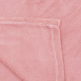 HOMLA Couverture polaire rouge moelleuse et chaude - pour canapé et lit Couverture confortable Couverture de canapé Couverture de salon - facile d'entretien 150 X 200 cm Rose Lits et couvertures Besuche den HOMLA-Store
