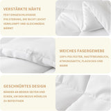 Good Nite Couette Toutes Saisons Couette 155X220 Cm Couette 4 Saisons Couette Microfibre Couette Quatre Saisons Blanc (155X220 Cm) Couettes et Couettes Naty Shop