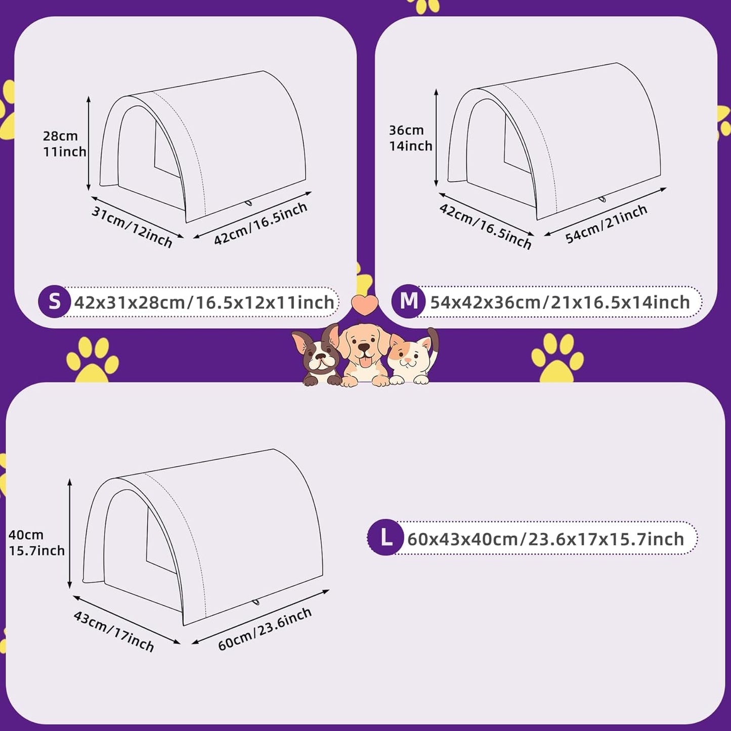 Couvertures et meubles, Animaux, Grottes et maisons, Chats, Lits pour chats, Chats - lits, matelas
