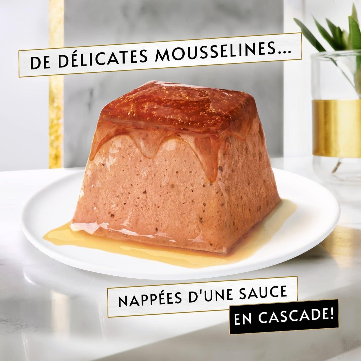 Moules Révélations au Poulet et Sauce | Repas pour chats trop grands | 4x57g