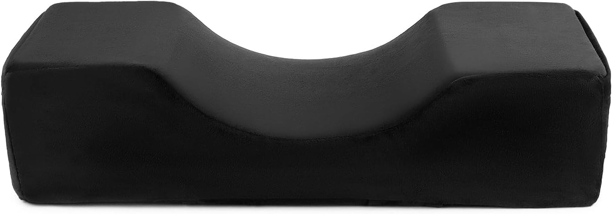 QWORK® Wimpernkissen, U-Förmiges Beauty Makeup Kissen, Ergonomisches Wimpernkissen Für Verlängerungen, Memory Foam Wimpernkissen Für Den Heimgebrauch Im Schönheitssalon (Schwarz) Oreillers orthopédiques cervicaux Naty Shop Default Title