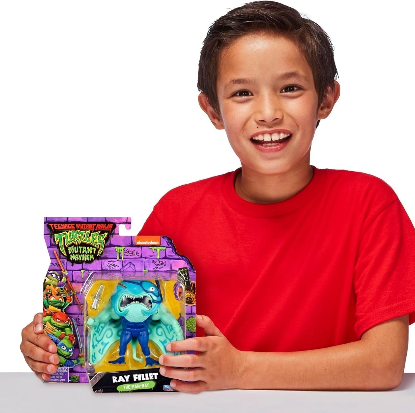 TEENAGE MUTANT NINJA Turtles - Figurine de base Ray Fillet Figurines Naty Shop
