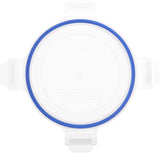 Amazon Basics Lot de 20 récipients alimentaires en verre avec couvercles (10 récipients + 10 couvercles) Boîtes de conservation alimentaires bleu clair sans BPA Naty Shop