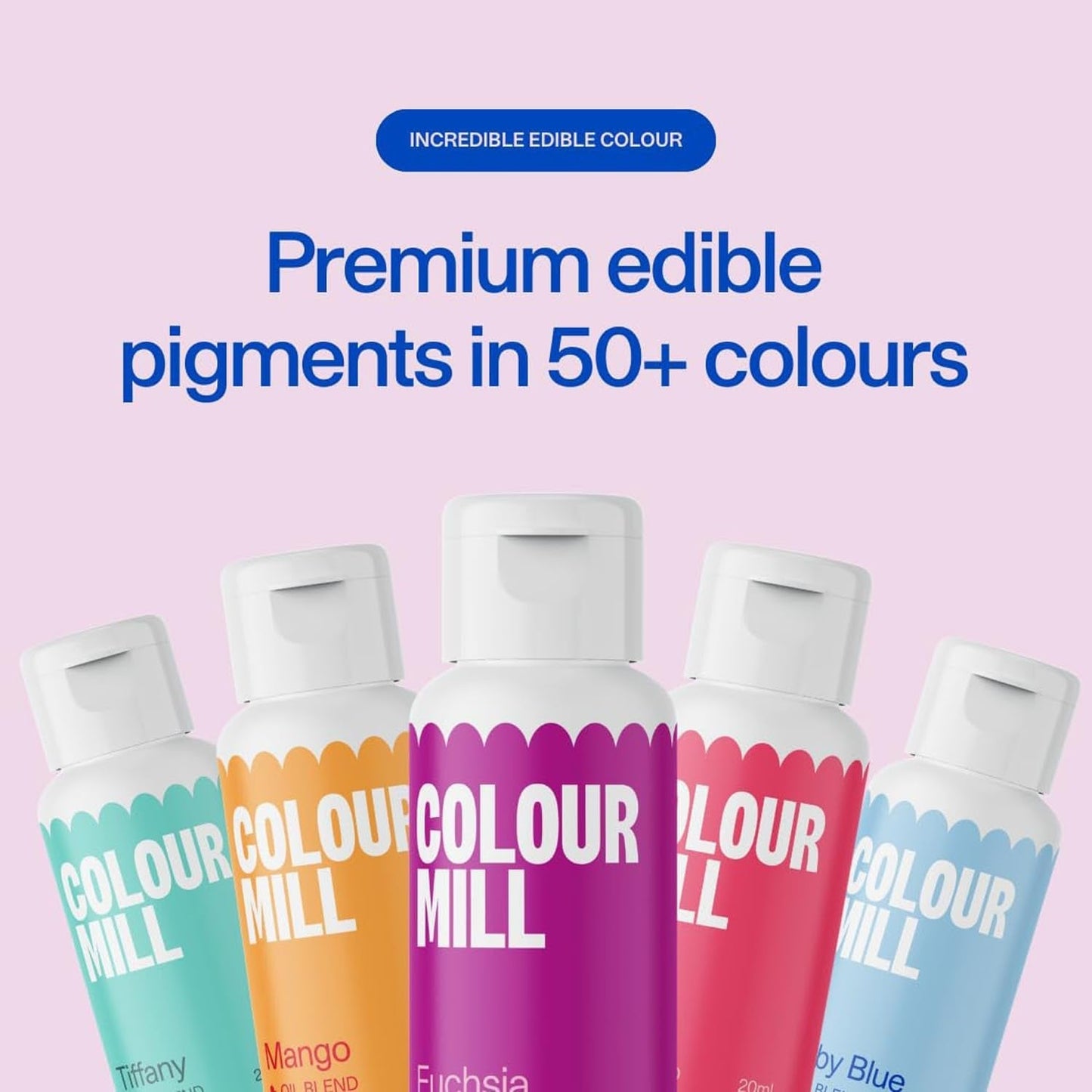 Colorant alimentaire Color Mill Oil Blend Midnight Oil - Colorant alimentaire pour chocolat, fondant, muffins, gâteaux, pâtisserie, macarons - Colorant alimentaire pour décorer gâteaux - 100 ml