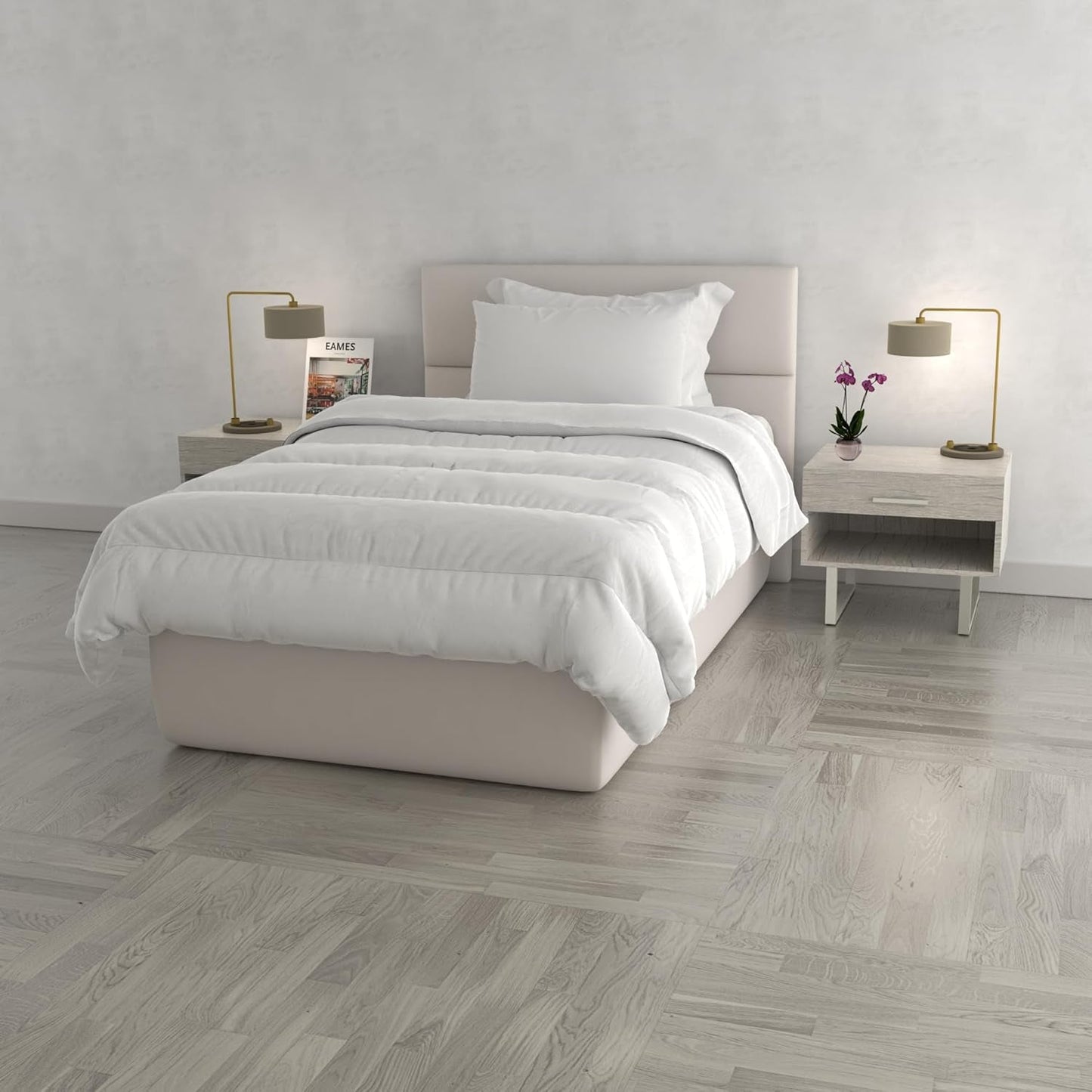 Prestige Hiver Blanc 150X200 Cm édredon Couettes et couettes Naty Shop Titre par défaut