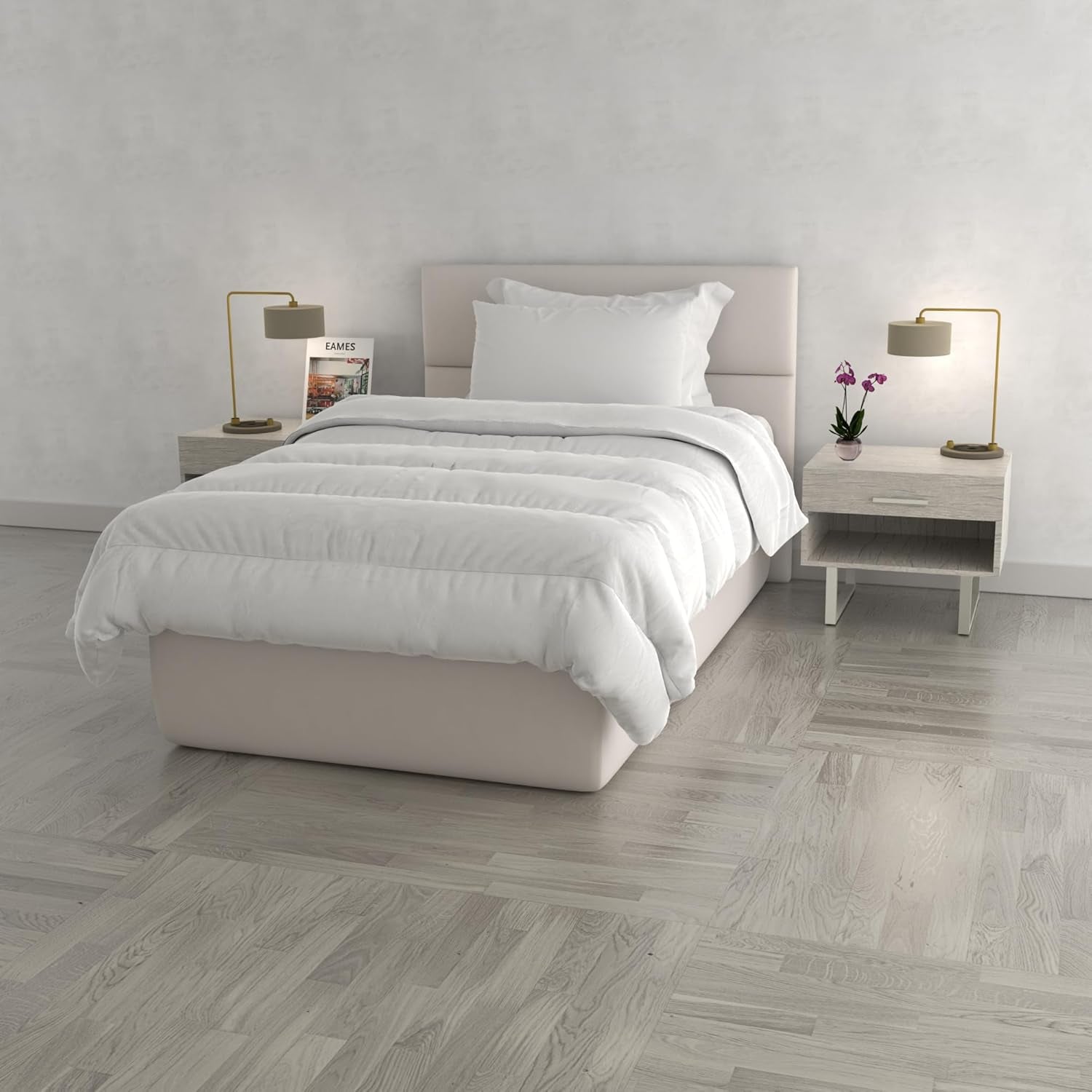 Prestige Hiver Blanc 150X200 Cm édredon Couettes et couettes Naty Shop Titre par défaut