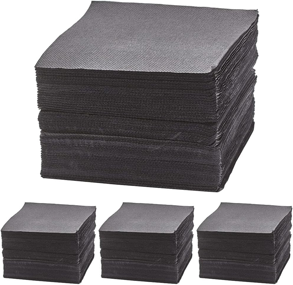 - Serviettes en papier Tex Touch - Coloris rose - Serviettes certifiées Fsc® - Recyclables et biodégradables - Paquet de 50 serviettes roses format 24 X 24 Cm
