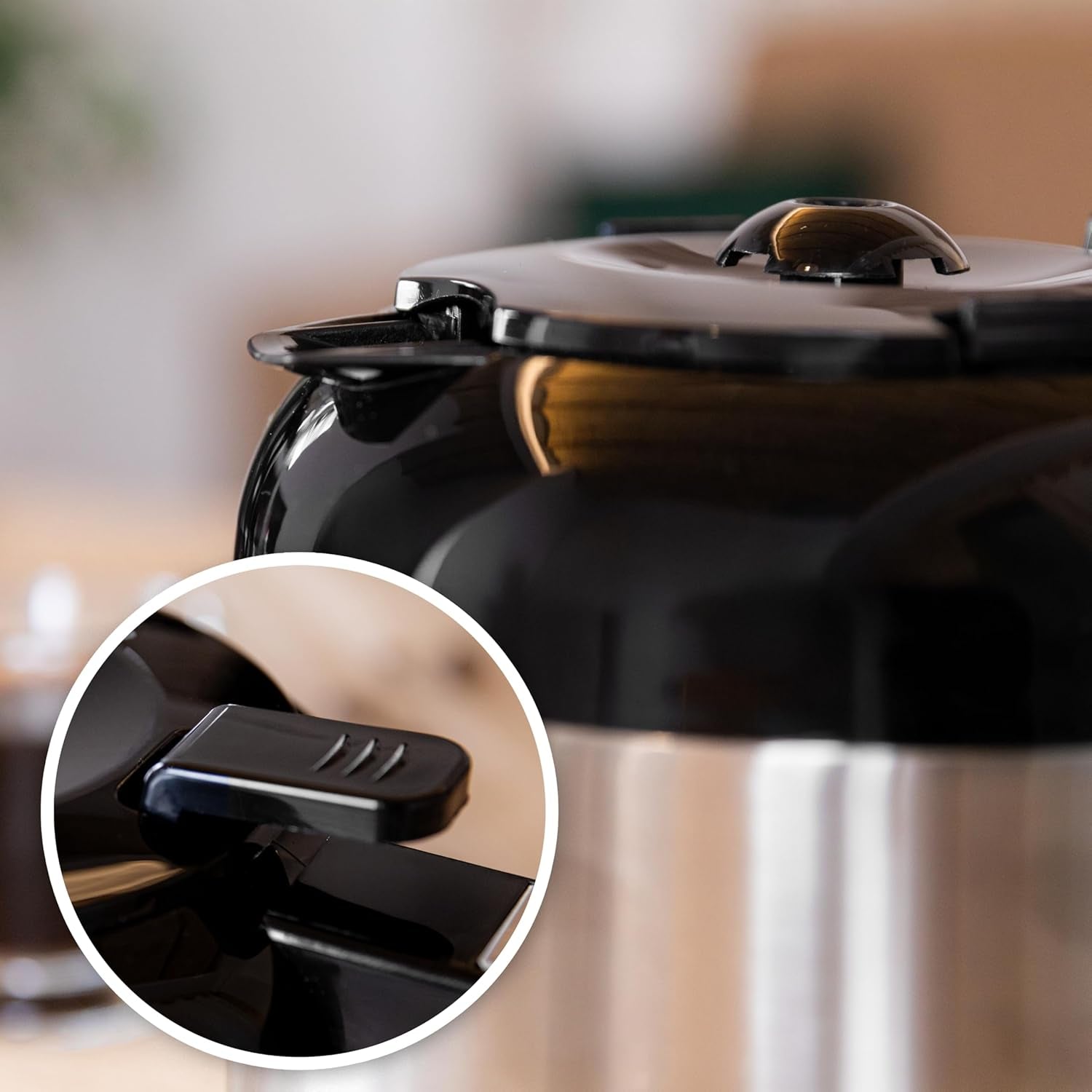 Cafetière goutte à goutte Cecotec Coffee 66 Drop & Thermo, 950 W, 1,2 L, 10 tasses, technologie ExtremeAroma, fonction anti-goutte, indicateur de niveau d'eau, filtre principal réutilisable, protection contre la surchauffe