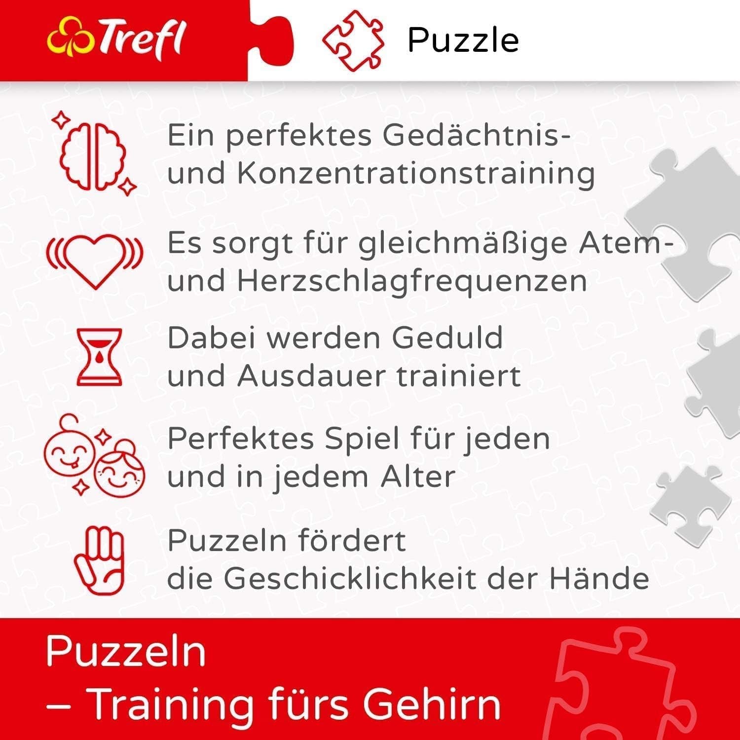 Trefl TR27119 Funny Dog Portraits II 2000 pièces, qualité premium, pour adultes et enfants à partir de 12 ans, puzzle coloré Naty Shop