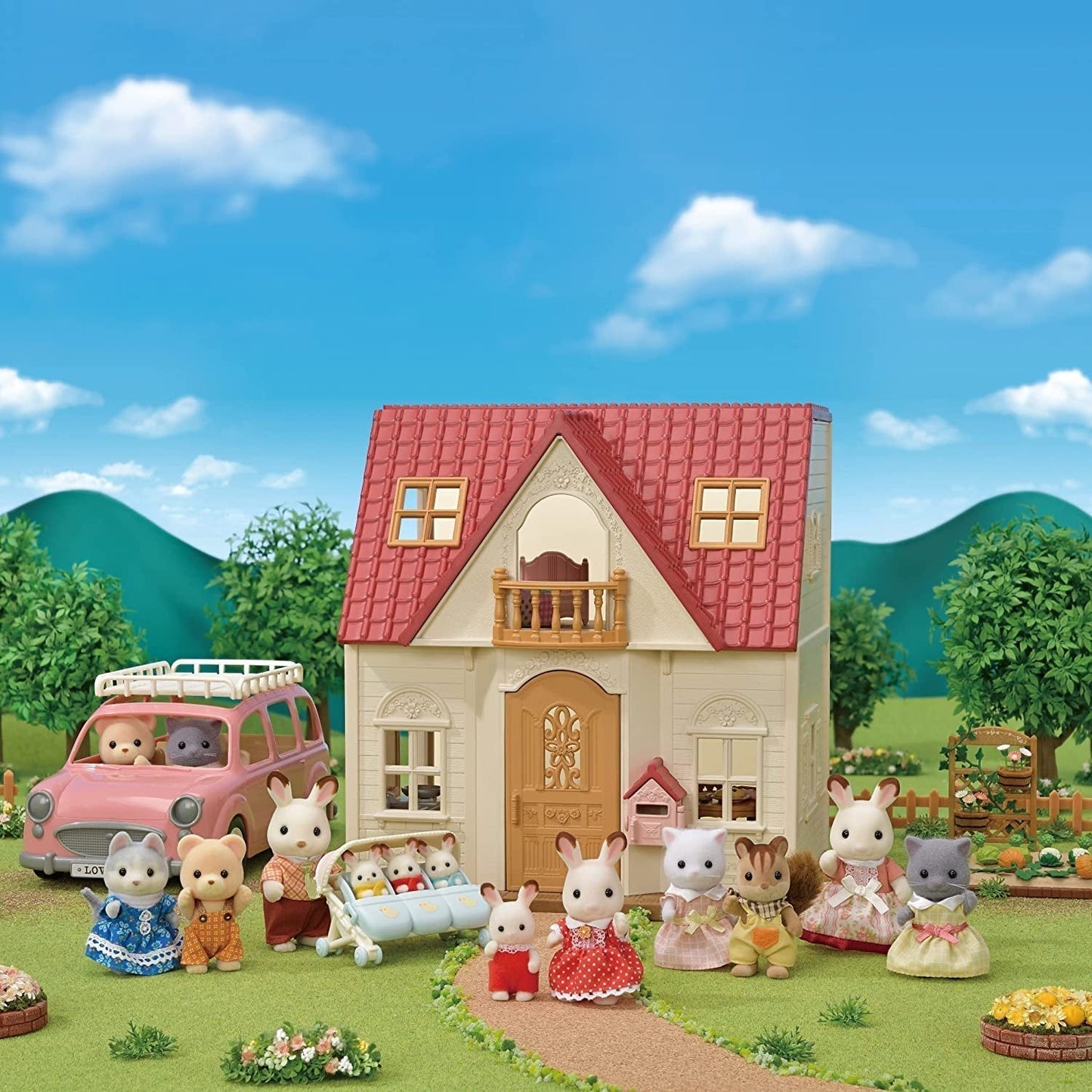 Sylvanian Families 5567 Starter House NOUVEAU Naty Shop Maisons de poupées