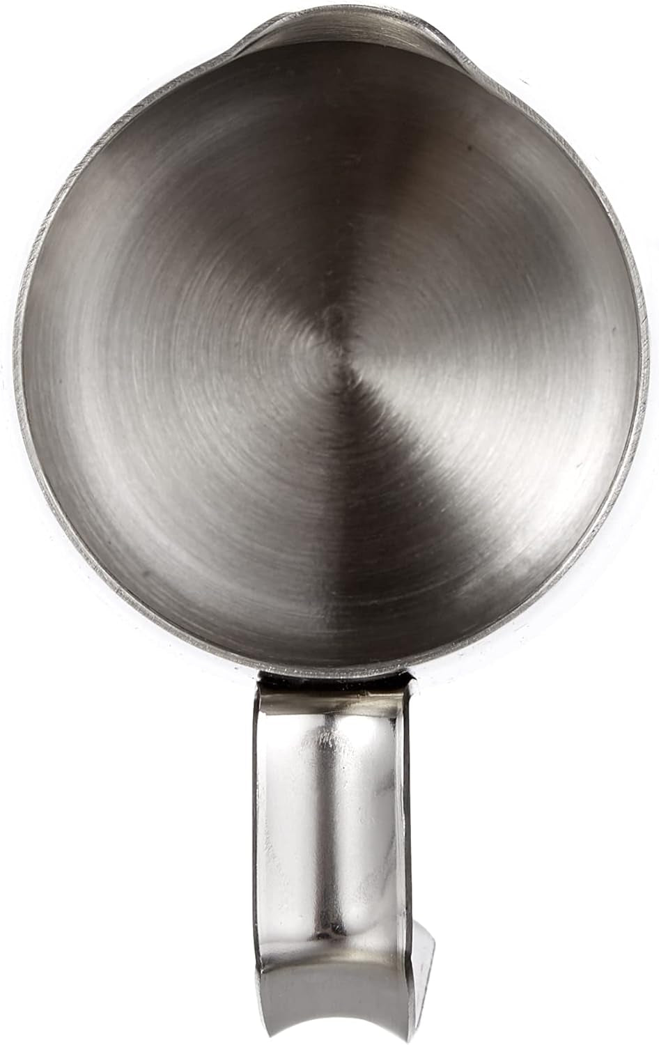 Cilio 0000201383 Carafe à Latte Macchiato, Acier Inoxydable, Argent, 6,4 x 7,4 x 7,6 cm