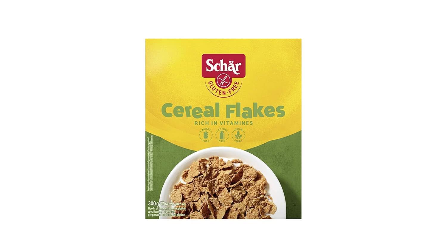 Flocons de céréales sans gluten 300 grammes, paquet de 8 Cereale Naty Shop