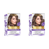L'Oréal Paris Coloration capillaire permanente au résultat couleur ultra cool, couverture 100% des cheveux gris, coffret comprenant coloration, shampoing et crème de soin, Excellence Cool Creme, N° 7.11 Ultra Cool Medium Blonde (Blond) Naty Shop Hair Dye Titre par défaut