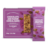 Baton Muesli cu ciocolată și stafide de la Amazon, 192g