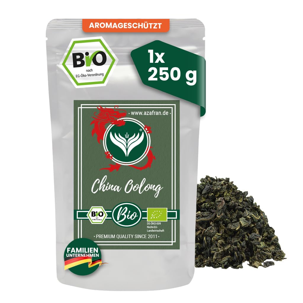 Thé Oolong BIO Azafran Chine Floral Ti Kuan Yin 250 g