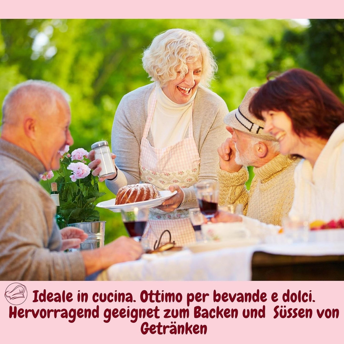 Zerocal - Poudre d'inuline de Chicorée-Wurzel 500 G | Inuline avec haut ballaststoffgehalt | 100 % végétalien et sans gluten | Herkunft Deutschland Édulcorants Naty Shop