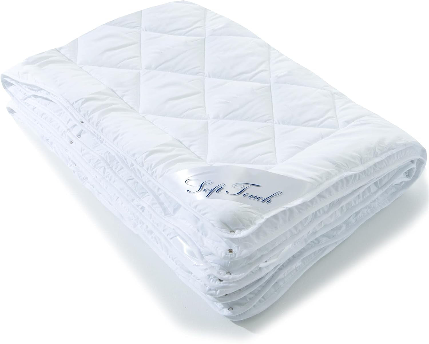Aqua-Textil Couette 4 saisons 135X200Cm Couvertures nouées ensemble Hiver 800G Eté 600G Climatisation Couettes et couettes Oeko-Tex Naty Shop 225 X 220 Cm Microfibre 4 saisons