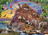 Puzzle Ravensburger pour enfants - 10038 Unterwegs Mit Der Arche - Puzzle Arche de Noé pour enfants à partir de 7 ans, avec 150 pièces au format XXL Puzzle Naty Shop