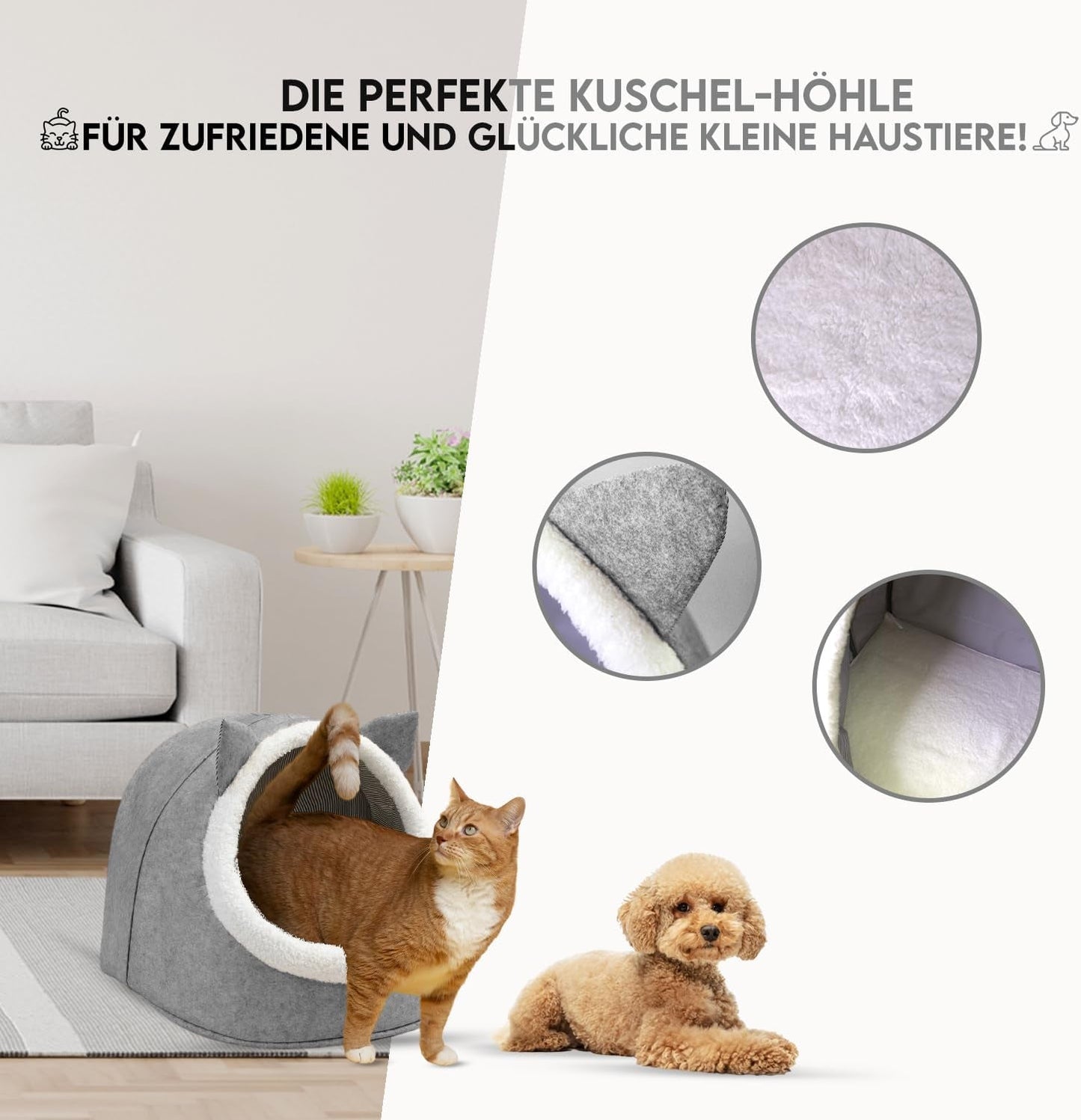 Couvertures et meubles, Animaux, Grottes et maisons, Chats, Lits pour chats, Chats - Lits, Matelas