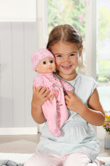 Annabell Poupée douce Little Annabell 36cm, avec corps en tissu et yeux endormis, 36cm, 709870 Zapf Creation