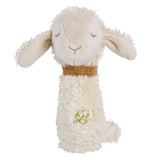 Fehn bâton de préhension pour enfants jouet lapin fehnNatur - jouet d'activité motrice avec hochet pour saisir, câliner - jouet de préhension en coton biologique - jouet pour bébés et jeunes enfants à partir de 0 mois Baby Toys Naty Shop Nature mouton