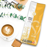 Café Helmut Sachers - Crème, Force 4/5, 100% Arabica, grains de café entiers, 6 x 500g