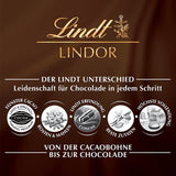 Lindt Chocolate Bâtonnets de chocolat noir LINDOR | 24 tablettes de chocolat x 37g | Avec un fourrage au chocolat noir onctueux et fondant à 60% de cacao | Cadeau de chocolat | Cadeau de chocolat | Colis en vrac