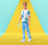 SIMBA 105733729 Steffi Love Kevin Play Doll porte un haut imprimé palmiers et un jean cool avec lunettes de soleil 30 cm 3 ans Naty Shop Dolls