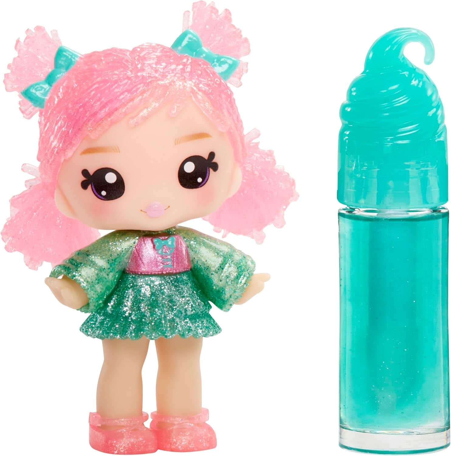 Yummiland Poupée de brillant à lèvres – Susie Sour Straw – Comprend un kit de brillant à lèvres DIY, adapté aux enfants de 4 ans et plus, série 2