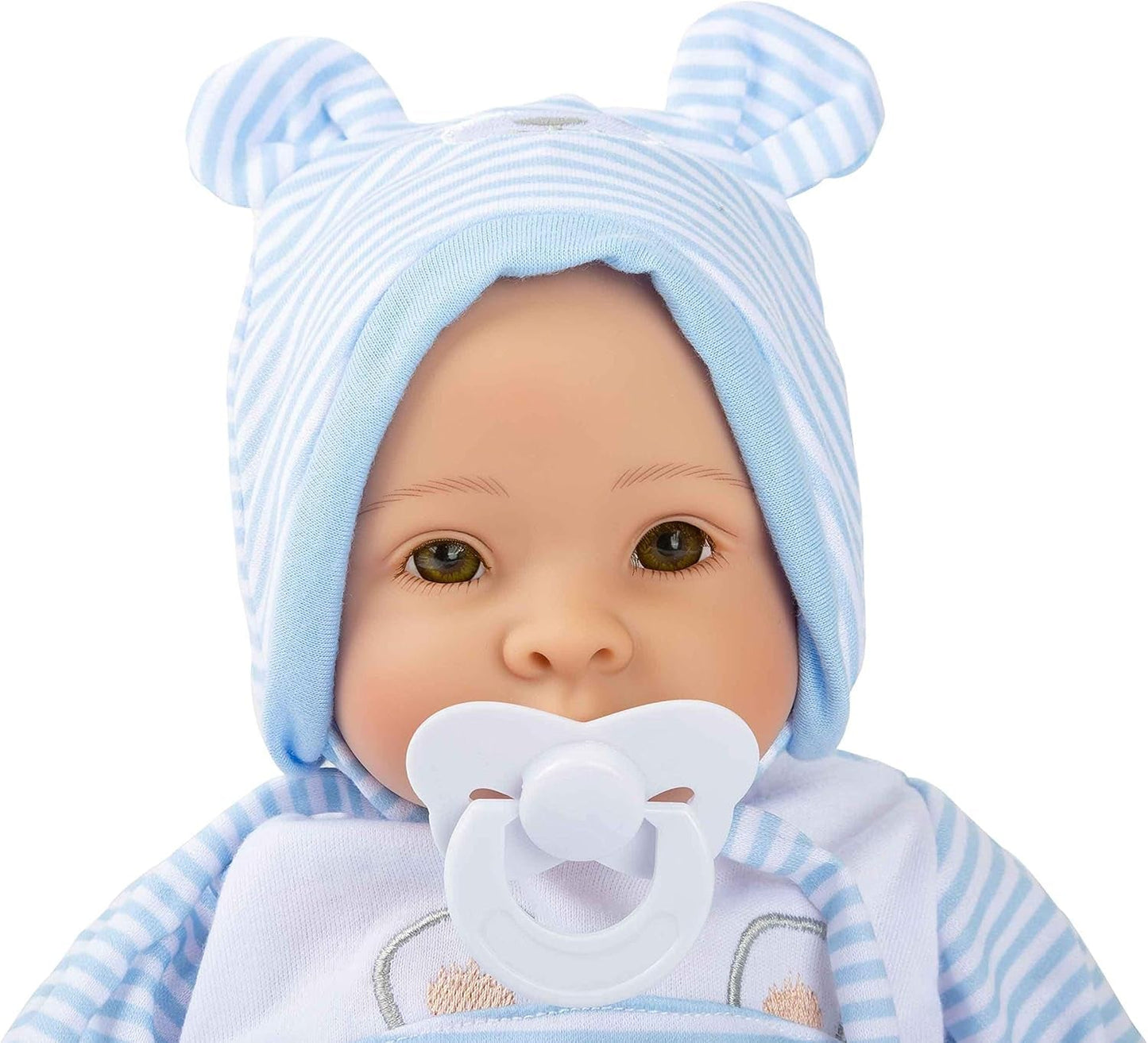 Poupée Small Foot Lukas, comprenant vêtements amovibles, tétine et couverture douce, jeu de rôle, 11238
