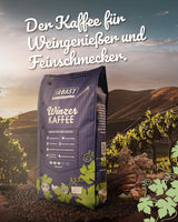 Blank Roast - BIO Winzer Kaffee 1000g - schonend mit Pfälzer Rebholz geröstet - ganze Kaffee-Bohnen au Pérou - 100% Arabica Röstung - schokoladig & nutig - säurearm