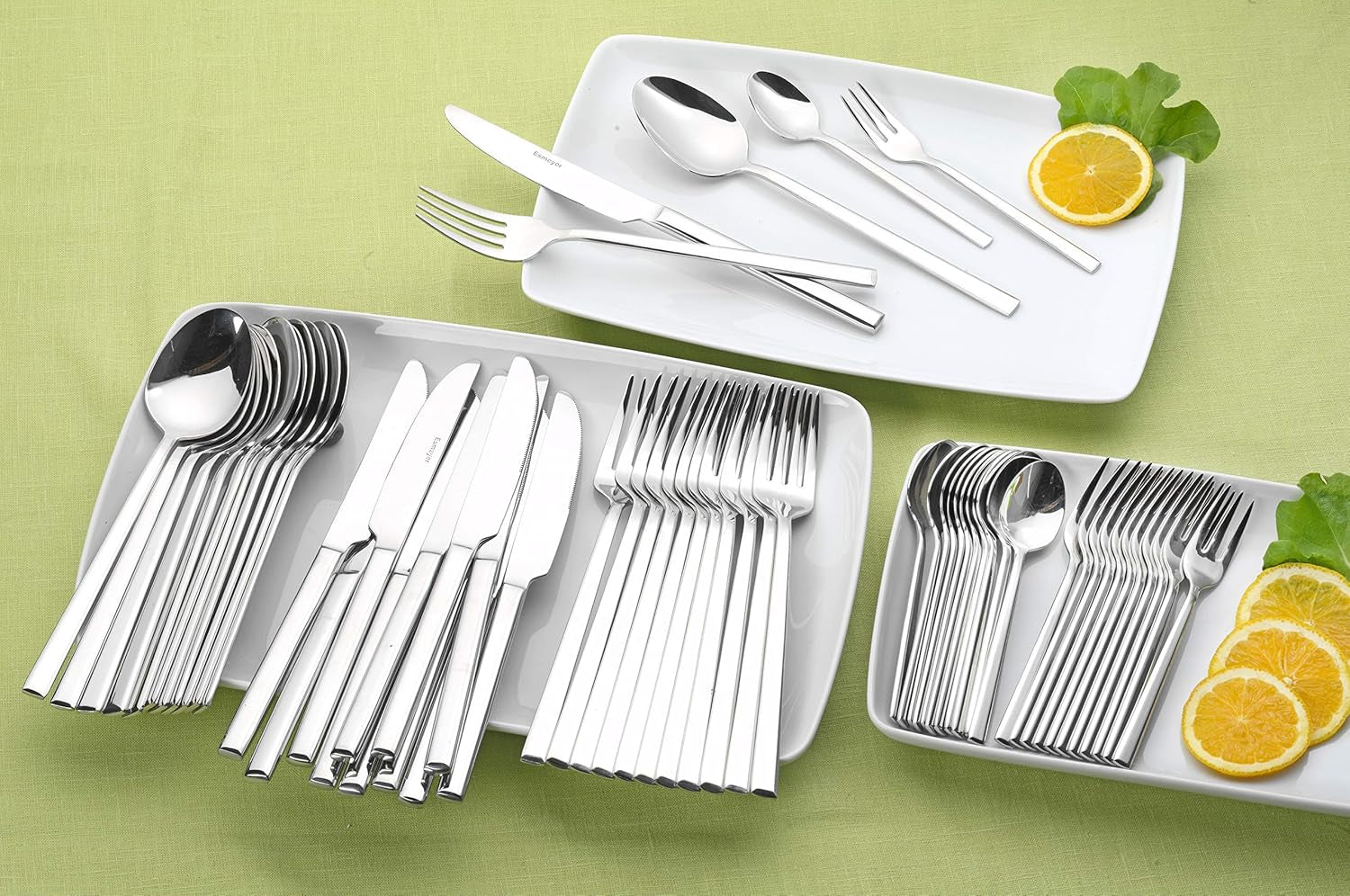 199-830 Ménagère Sophie 60 pièces, polies dans un coffret cadeau, Kitchen Naty Shop