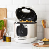 Friteuse AM4800 Mega 2Kg, friteuse à huile, filtre anti-odeur, 1800 W, électroménager Naty Shop