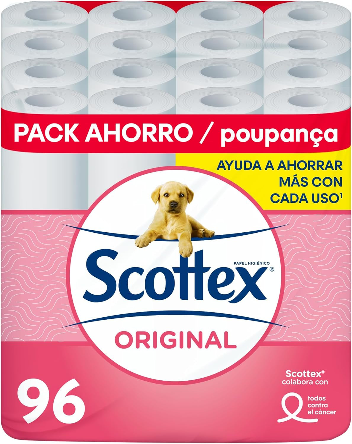Papier toilette Original, 128 rouleaux blancs